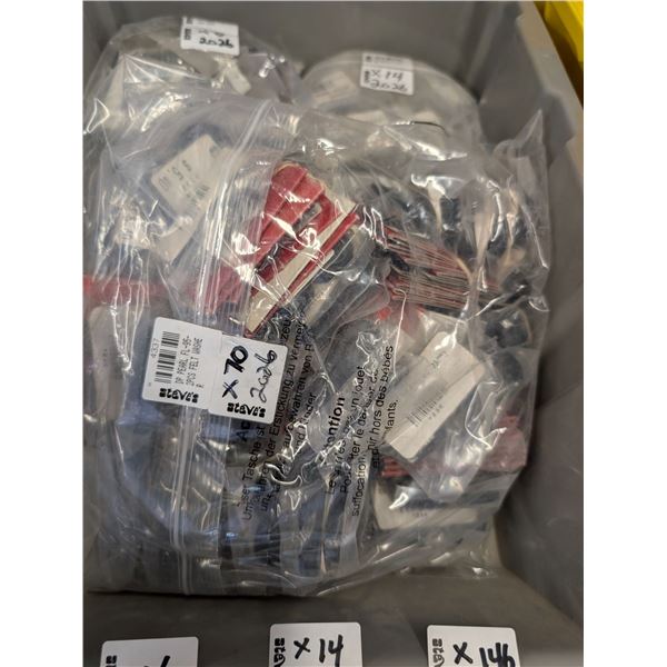 Lot de 100: DP PEARL FL-95-2PCS FELT WASHER