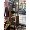 Image 1 : GLASS DISPLAY 18"x18"x72" -(EMPTY)