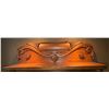 Image 6 : Carved Oak Sideboard with Mirror and Glass Jar