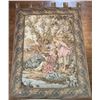 Image 1 : European Style Woven Wall Tapestry with Romantic Scene