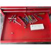 Image 11 : Beach Red Metal Rolling Tool Chest With Tools