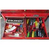 Image 12 : Beach Red Metal Rolling Tool Chest With Tools