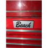 Image 14 : Beach Red Metal Rolling Tool Chest With Tools