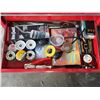 Image 6 : Beach Red Metal Rolling Tool Chest With Tools