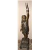 Image 7 : Cast Metal Female Harvest Statues with Bases