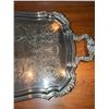 Image 3 : Reproduction Old Sheffield Plate Serving Tray with Ornate Handles