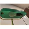 Image 2 : Brass Bankers Lamp with Green Glass Shade, Tested and Working