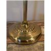 Image 3 : Brass Bankers Lamp with Green Glass Shade, Tested and Working
