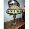 Image 2 : Stained Glass Table Lamps with Small Dent