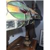 Image 4 : Stained Glass Table Lamps with Small Dent