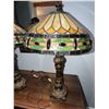 Image 5 : Stained Glass Table Lamps with Small Dent