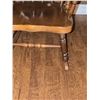 Image 4 : Wooden Rocking Chair, Floor Vase With Dried Arrangement, And Wooden Caddy