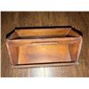 Image 8 : Wooden Rocking Chair, Floor Vase With Dried Arrangement, And Wooden Caddy