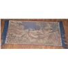 Image 6 : Rectangular Tapestry Rug with Pheasant Scene and Fringe