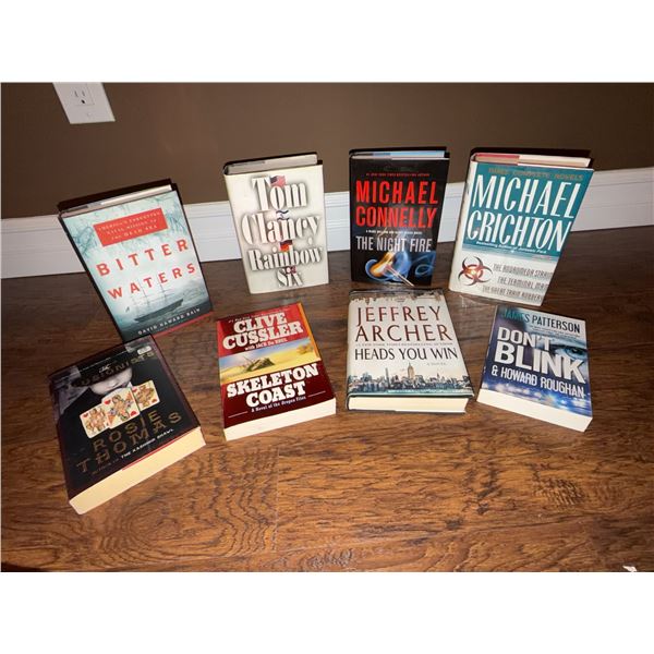 8 Thriller and Fiction Books