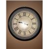 Image 1 : Wall Clock With Map Face and Roman Numerals