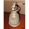 Image 4 : Bronze Desk Bell with Latin Inscriptions and Ornate Handle