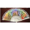 Image 7 : Decorative Collectible Lot: Josef Musical Figurine, Painted Goose, Fan, and More