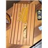 Image 5 : Wood Chair, Carved Antler Knife, Wood Vase, Promo Tools, Golf Markers
