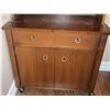 Image 2 : Wooden Hutch with Shelves and Cabinet Storage