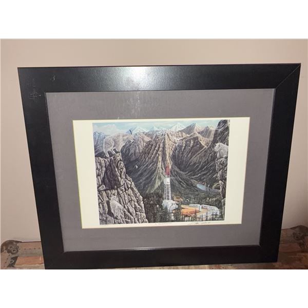 Framed  Limited Edition Print Titled "A Blessing"