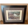 Image 1 : Framed  Limited Edition Print Titled "A Blessing"