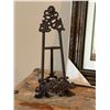 Image 2 : Ornate Cast Metal Easels With 11x14 Inch Picture Frame