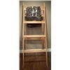 Image 1 : Wooden Blanket Ladder With Folded Blanket