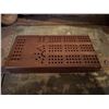 Image 2 : Wooden Semi Truck Cribbage Board Set With Cards and Pegs
