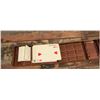 Image 6 : Wooden Semi Truck Cribbage Board Set With Cards and Pegs