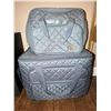Image 1 : Studio Collection Quilted Luggage Set With Rolling Case And Tote