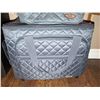 Image 3 : Studio Collection Quilted Luggage Set With Rolling Case And Tote