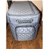 Image 6 : Studio Collection Quilted Luggage Set With Rolling Case And Tote