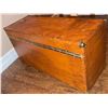 Image 6 : Wooden Storage Chest with Brass Hardware and Drawers