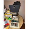 Image 2 : Office Supplies Lot With Sharp EL-1197P Calculator