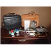 Image 1 : Tech Accessories Lot: 2 Briefcases, Logitech Mice, Ubiquiti, Cables