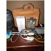 Image 3 : Tech Accessories Lot: 2 Briefcases, Logitech Mice, Ubiquiti, Cables