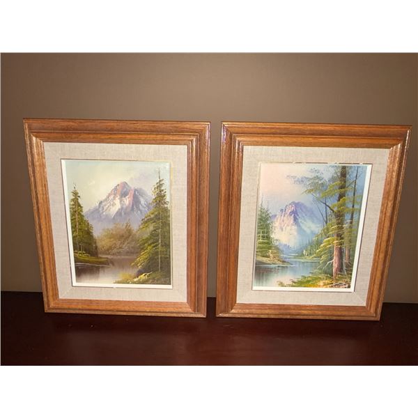 Framed Landscape Paintings on Canvas