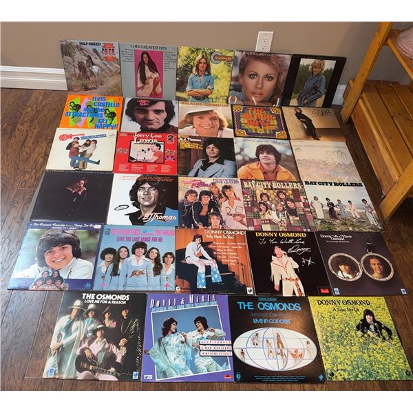 1960s and 1970s Easy Listening Vinyl Records