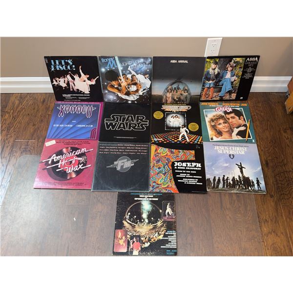 11 Classic Movie Soundtrack LP Records