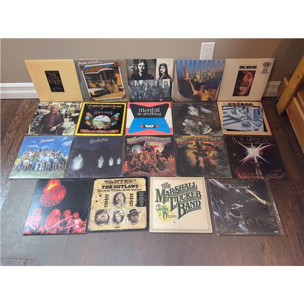 20 Classic Rock Vinyl Records