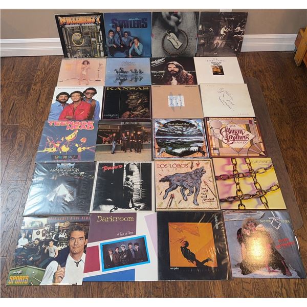 Classic Rock and Pop Vinyl LP Record Lot