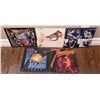 Image 1 : 5 Classic Rock Vinyl Albums: The Cars, Rolling Stones, ZZ Top, Def Leppard