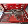 Image 8 : Beach Industries Red Metal Tool Chest With Contents