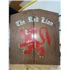 Image 3 : The Red Lion Dartboard Cabinet Set With Nodor Board