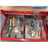 Image 4 : Beach Red Rolling Tool Chest With Assorted Tools