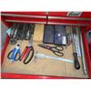 Image 5 : Beach Red Rolling Tool Chest With Assorted Tools