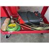 Image 5 : Westward Red Rolling Tool Cart With Socket Set and Tools