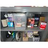Image 2 : Metal Storage Shelf With Contents Including Tools and Auto Parts