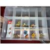 Image 5 : Framed Sand Art, Woven Basket, Pins and Assorted Collectibles